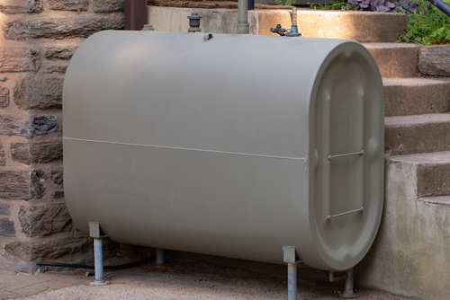 Oil tank installation by Domino's Oil Tank Service serving Forest Hills Queens NY